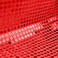 Tessuto paillette rosso